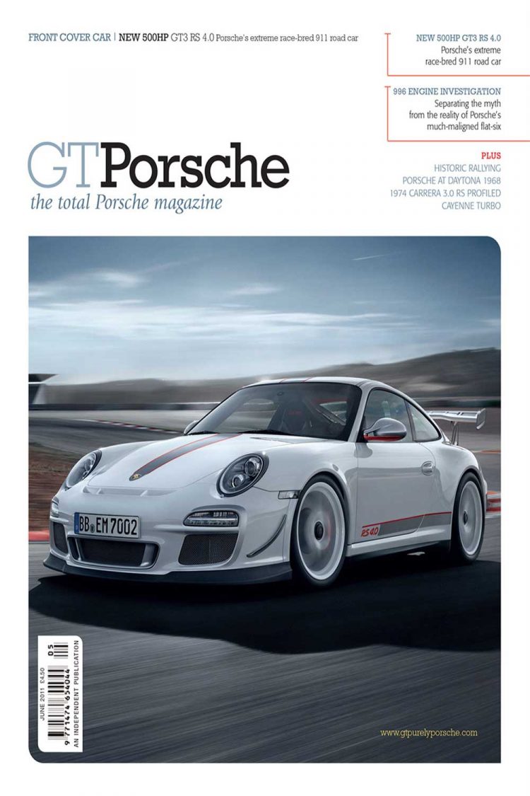 GT Porsche magazine cover